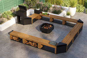 Grill Tulealus Lõkkealus (6 foto / 9)