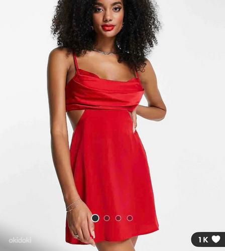 ASOS ilus punane kleit (foto #1)