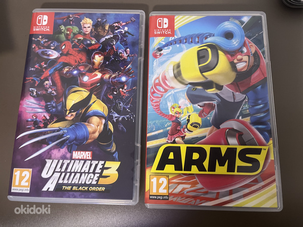 Nintendo mängud (kasutatud 1 kord)