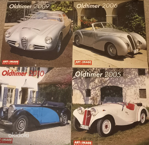 Vanad oldtimer autokalendrid
