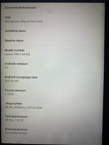 Lenovo TAB 2 A8-50L 2tk (2 foto / 5)