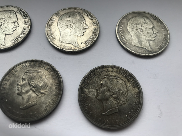 Датские серебряные монеты (фото #5)