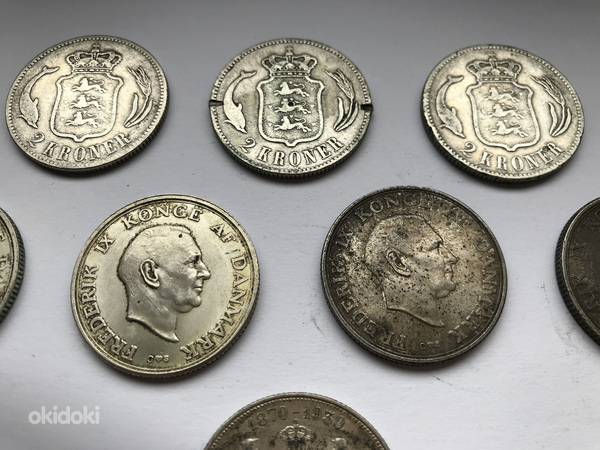 Датские серебряные монеты (фото #8)