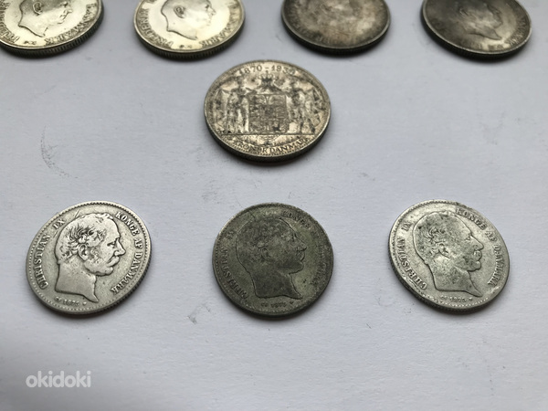 Датские серебряные монеты (фото #10)