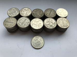 Серебряные монеты Финляндия 1 марка, 101 шт.