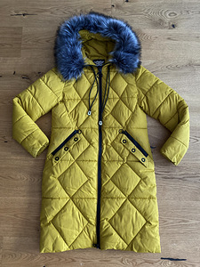 Теплое зимнее пальто L-XL