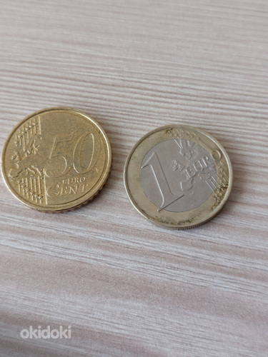1 euro ja 50 Malta senti. (foto #2)