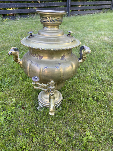 Puuküttega samovar