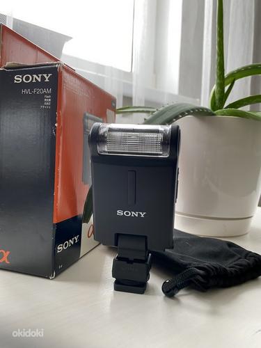 Sony flash hvl-f20 AM (фотоаппарат, объектив) (фото #1)
