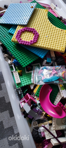 Полная коробка блоков LEGO, около 70 л (фото #7)