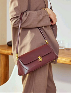Uus! Stiilne käekott, burgundy brown (1 foto / 3)
