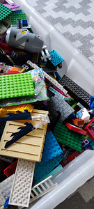 Täis kast LEGO klotsid , umb 70l (4 foto / 10)