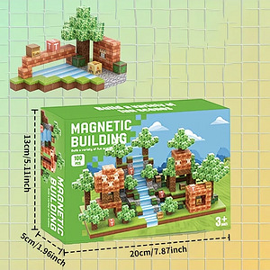 Uued! Minecraft magneet klotsid 100tk (2 foto / 3)
