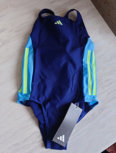 Adidas новый купальник на девочку, 116 см (2 фото из 6)