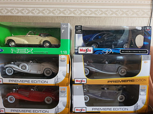 Модели mercedes 1:18 на продажу (3 фото из 3)