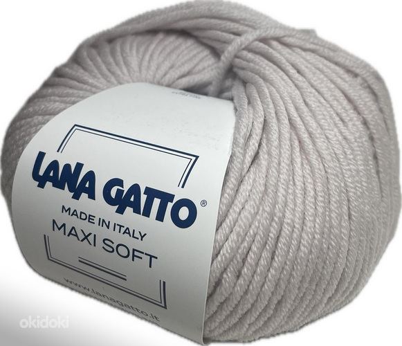 Пряжа Lana Gatto Maxi Soft/Super Soft 100% шерсть мериноса (фото #6)