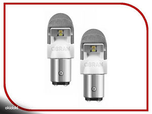 Osram led premium 2/0, 4w 12v bay15d punane 2tk (2 foto / 3)