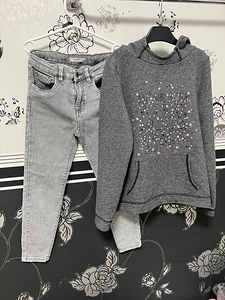 Vest ja teksad s.140/146 (3 foto / 8)
