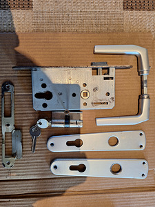 Valnes ukselukk lukukomplekt DIN 72/55 (2 foto / 2)