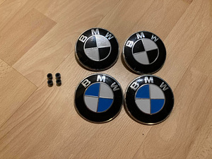 BMW embleemid, mustvalged/sinivalged, 82 ja 74mm (1 foto / 1)