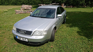 Audi A6 2,4B 121kW sedaan, manuaal, jäärajale sobiv, 2000