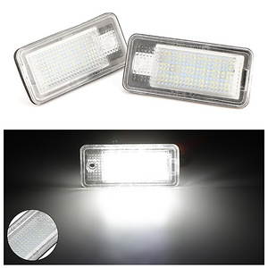 Audi A3 A4 A6 A8 LED numbrituled licence plate light (1 foto / 5)
