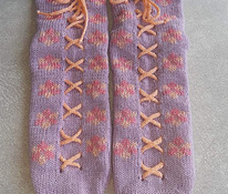 Вязаные носки в японском стиле для женщин и девочек 38-38 ле