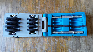 Kokkupandavad hantlid 2 tk 12 kg (2 foto / 2)
