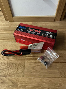 5000W / 4000W / 3000W / 1600Wpuhassiinus inverter 12v / 24v (3 foto / 3)