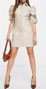 Missguided nahast kleit UK6 EU34 XS (4 foto / 4)