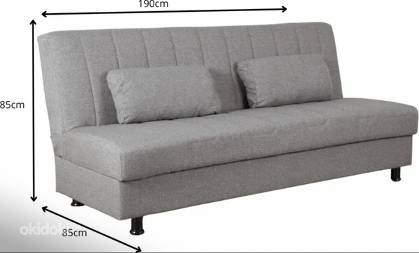 Раскладной диван-кровать с ящиком (фото #2)