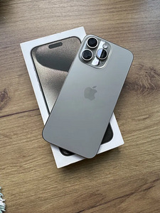 iPhone 15 PRO MAX 256GB Natural Titanium. perfect condition