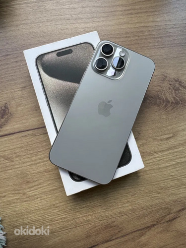 iPhone 15 PRO MAX 256GB Natural Titanium. perfect condition