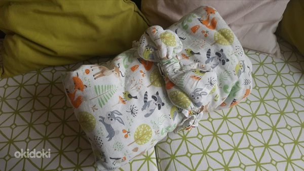 Чудесный конверт-одеяло для новорожденного (фото #1)