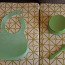Детский силиконовый фартук и тарелка с ложкой (фото #3)