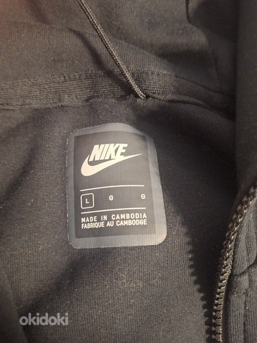 Флис Nike Tech (черный) (фото #2)