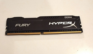 HyperX Fury DDR4 2133MHz 8GB mälu