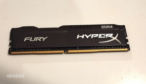 HyperX Fury DDR4 2133MHz 8GB mälu (foto #1)