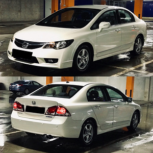 AUTORENT HONDA CIVIC LPG gaas WOLT BOLT FOOD FUDY (6 foto / 10)