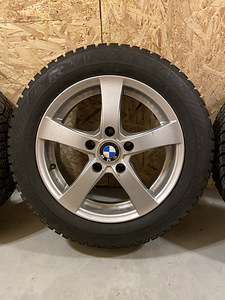 BMW 5x120 205/55/R16 talverattad lamelliga (2 foto / 10)