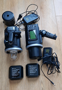 Quadralite Atlas 600 TTL akuga (2tk) (1 foto / 1)