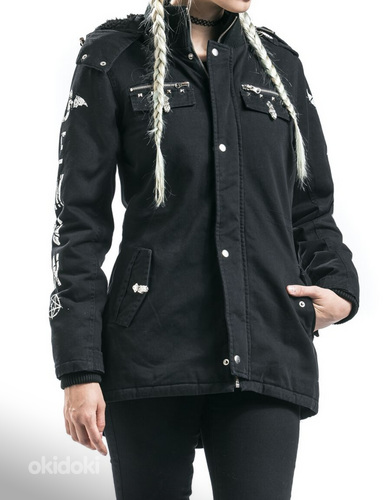 "She Rules" Winter Jacket black by Full Volume by EMP (foto #2)