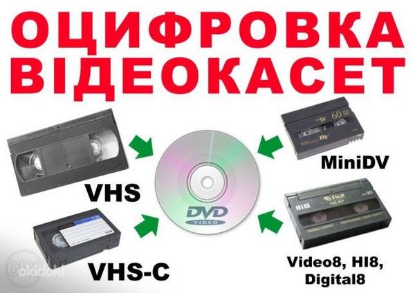 Оцифровка любых видеокассет (фото #1)