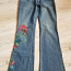 BYBLOS модные джинсы с вышивкой клеш ТРЕНД 2020 (фото #2)