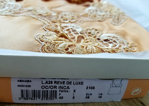 Laastama Prantsusmaa rinnahoidja 100v 85 / 38v uus (7 foto / 10)