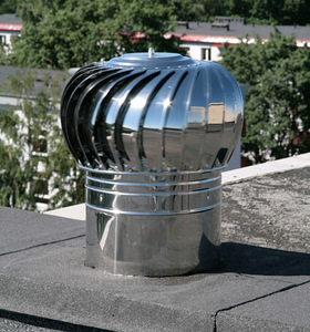 Вентиляция без эл-ва- турбовентилятор 100mm-1000mm (2 фото из 4)