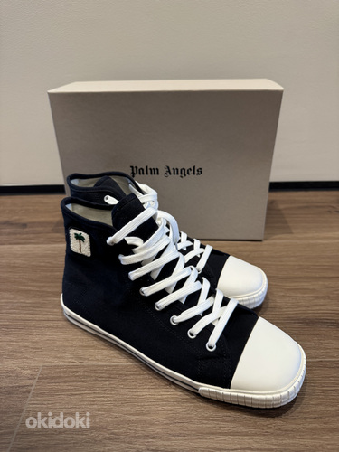 Mens Palm Angels High Top Vulcanized Sneaker