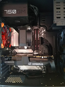 I3-10100f/B460/16GB RAM/SSD m.2 500GB/GTX 1070Ti 8GB OC (8 foto / 10)
