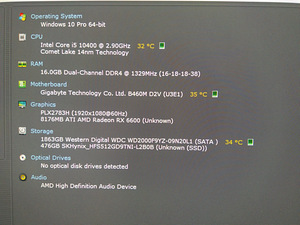I5-10400/B460/16 ГБ ОЗУ/NVMe 512 ГБ/жесткий диск 2 ТБ/Radeon (2 фото из 10)
