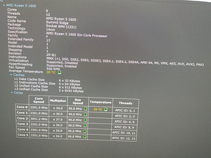 Ryzen 5 1600/A320/8GB RAM/SSD 250GB/HDD 500GB/GTX 1660S 6GB (9 foto / 10)